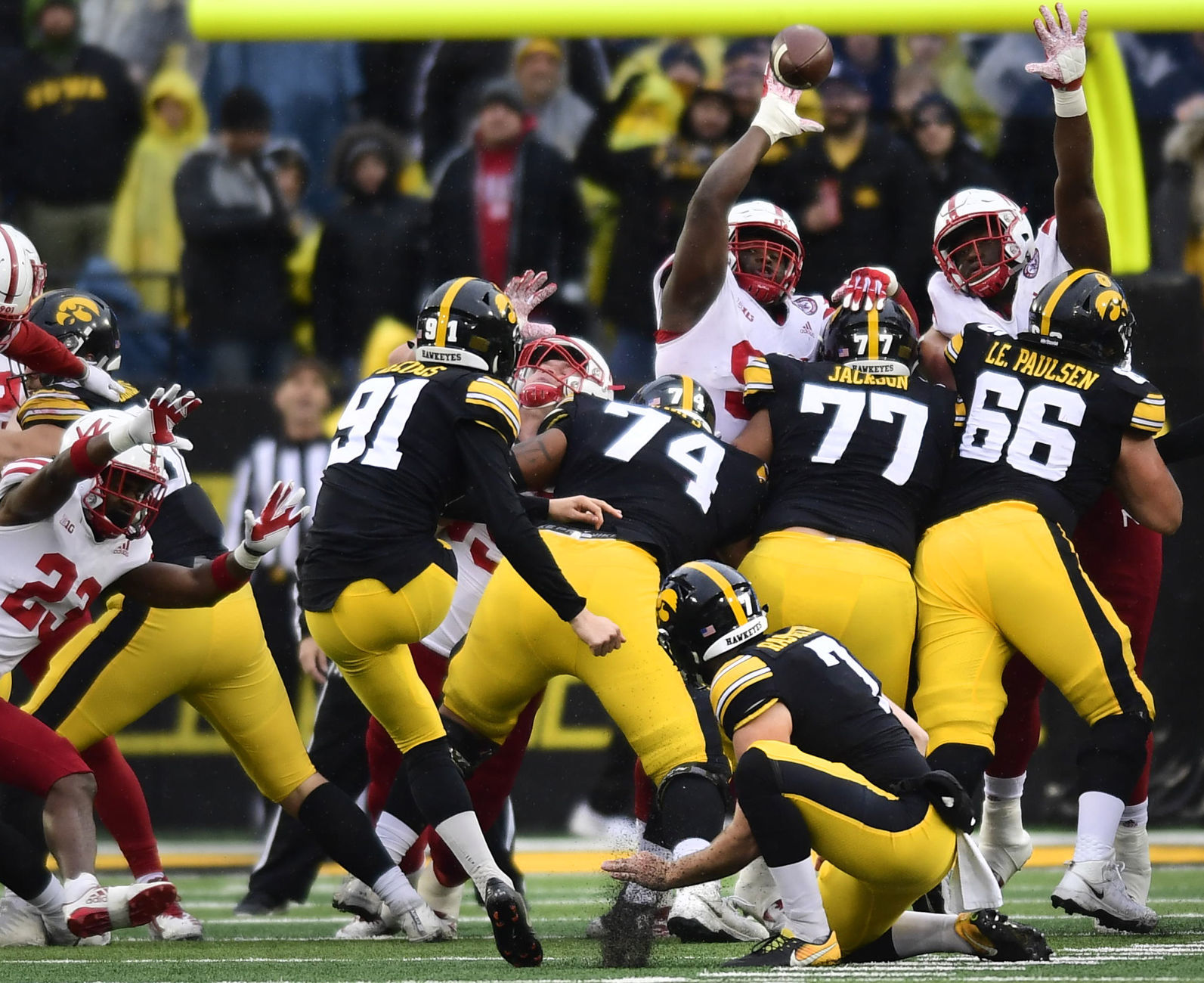 Nebraska vs. Iowa, 11.23